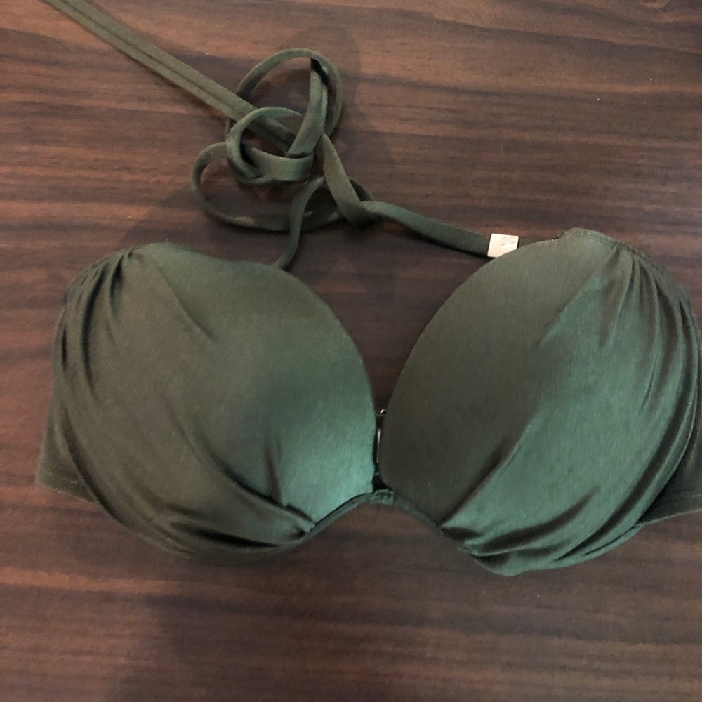 Victoria’s Secret Army Green Bombshell bikini top